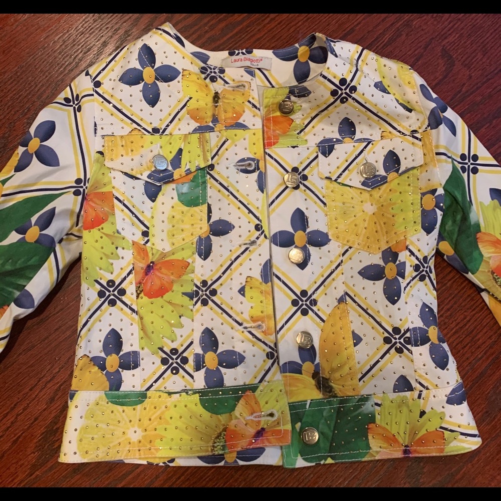 Laura Biagiotti girls stunning blazer size 6